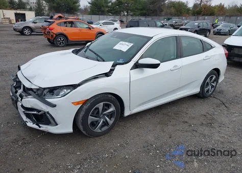 2019 Honda Civic Lx from USA, damaged, VIN 2HGFC2F69KH603554